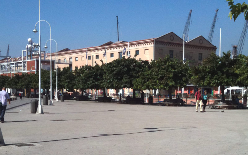 Porta Siberia pedestrian area