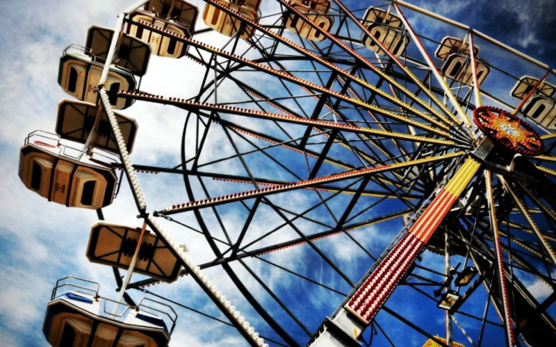 La ruota panoramica di Genova