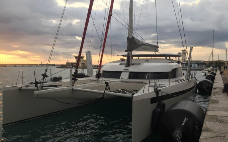 Il Catamarano Ice Lady Patagonia II in Porto Antico dal 27 luglio al 3 agosto