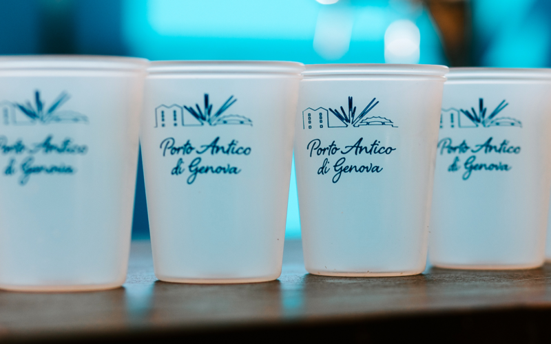 PCUP, il bicchiere in silicone è la nuova iniziativa plastic free di Porto Antico