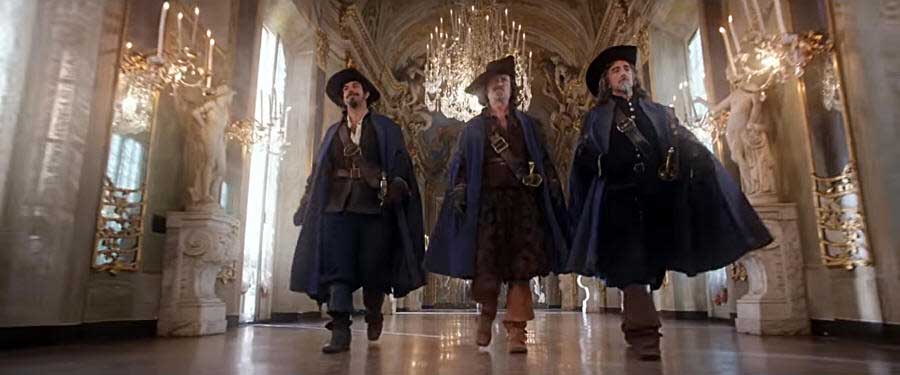 film girati a Genova: i tre moschettieri