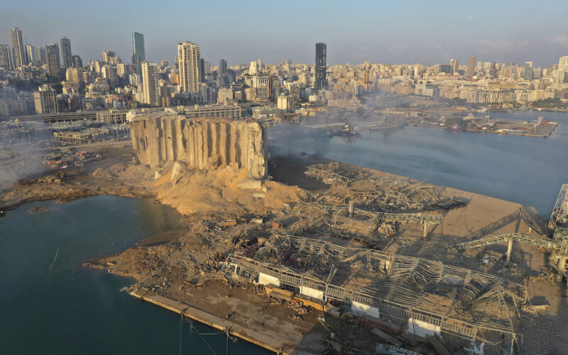 Porto Antico di Genova al Forum per la ricostruzione di Beirut