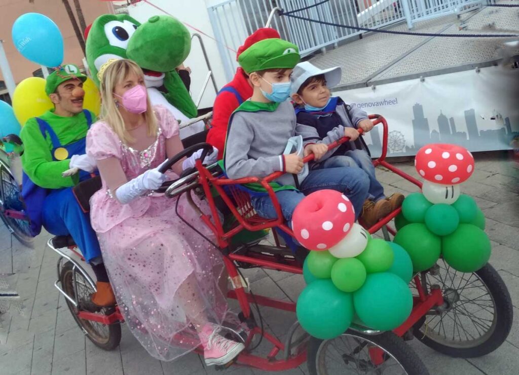 make a wish super mario porto antico