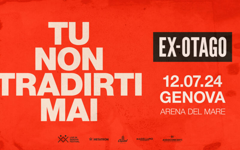 Ex-Otago live il 12 luglio @Arena del Mare